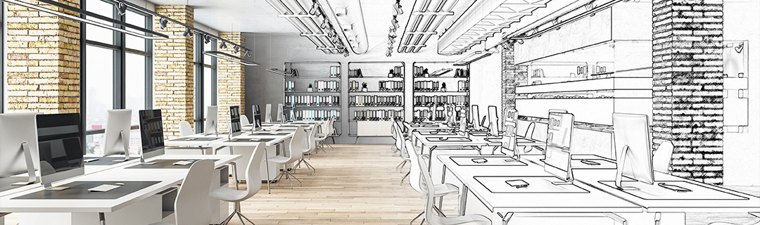 内装工事一式イメージ図